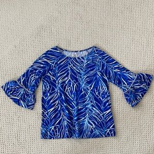 Lily Pulitzer blue top